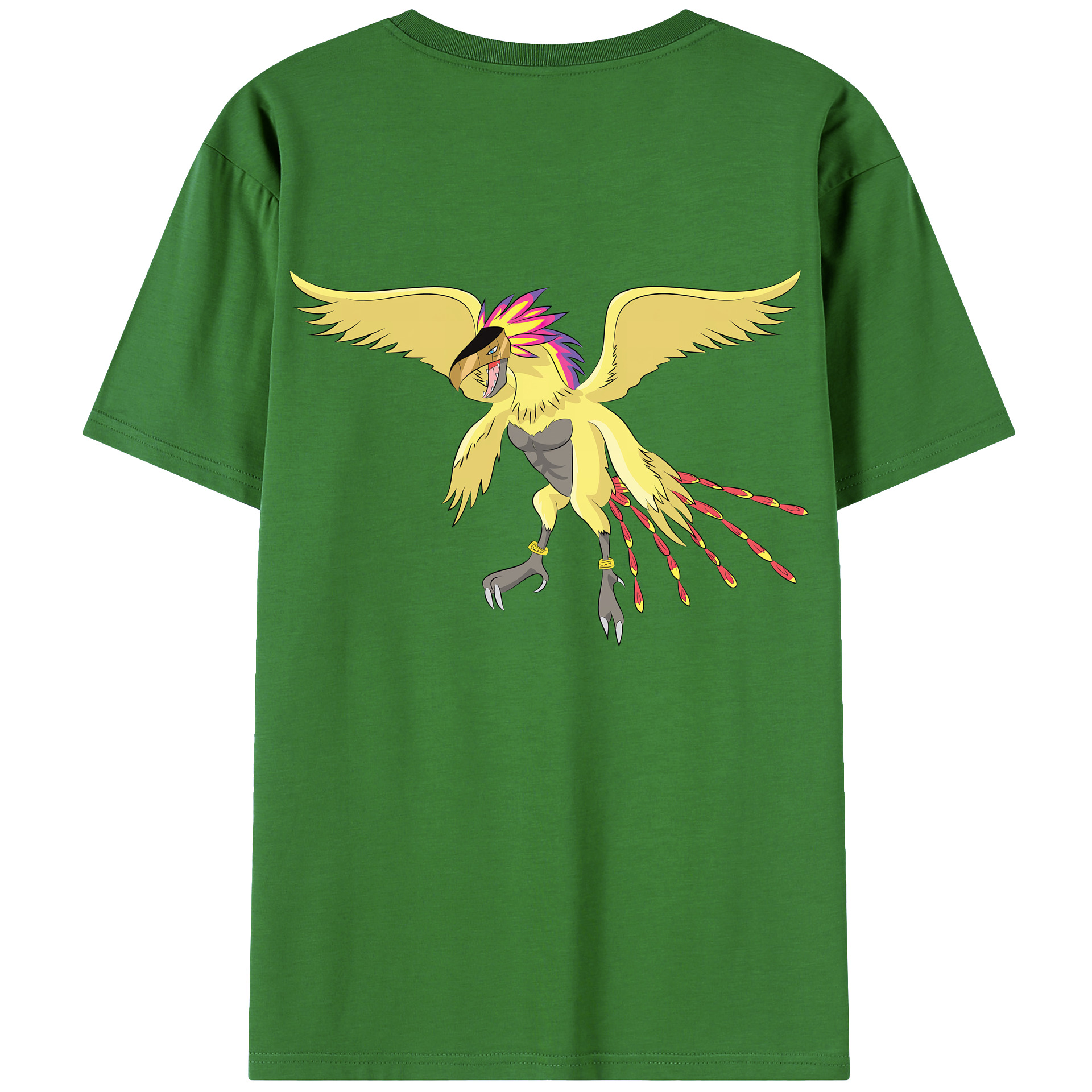 （画像用） Digimon デジタルモンスター/デジモン レディース半袖Tシャツ(バックプリント)